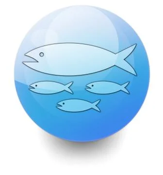 Icon, Button, Pictogram Fish Hatchery Stock Illustration