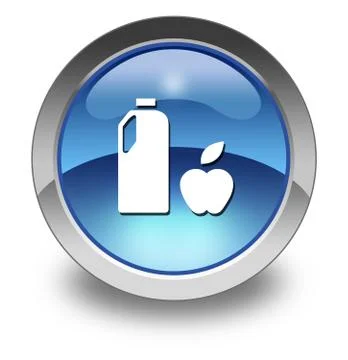 Icon, Button, Pictogram Groceries Stock Illustration