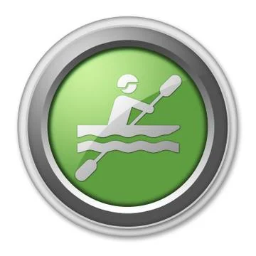 Icon, Button, Pictogram Kayaking Stock Illustration