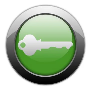 Icon, Button, Pictogram Key Stock Illustration