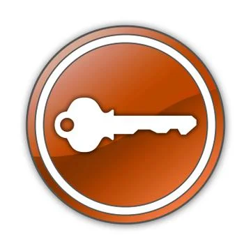 Icon, Button, Pictogram Key Stock-Illustration