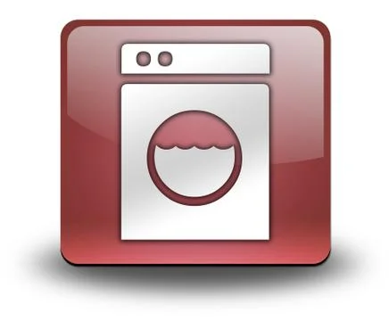 Icon, button, pictogram laundromat Stock Illustration