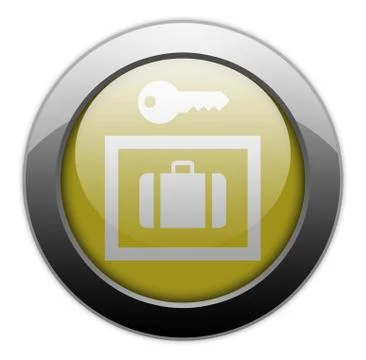 Icon, button, pictogram locker イラスト素材