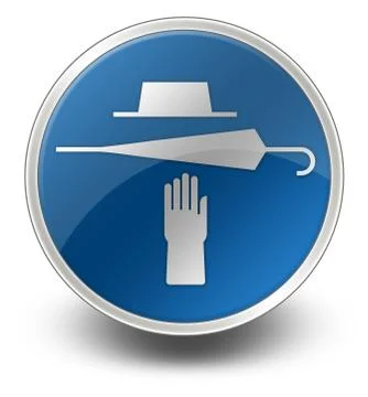 Icon, Button, Pictogram Lost and Found Stock Illustration