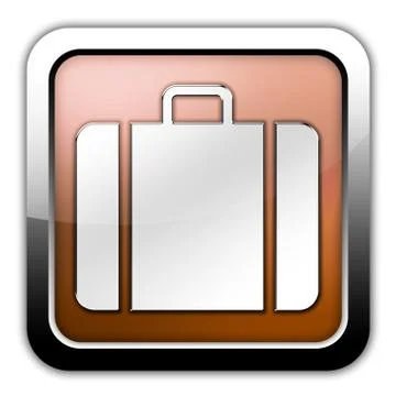 Icon, button, pictogram luggage イラスト素材