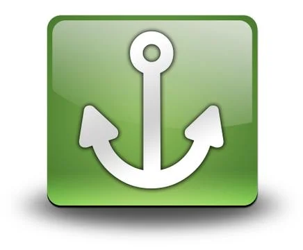 Icon, button, pictogram marina Stock Illustration