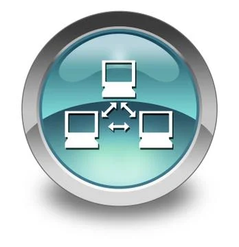 Icon, button, pictogram network Stock Illustration