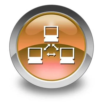 Icon, button, pictogram network Stock Illustration