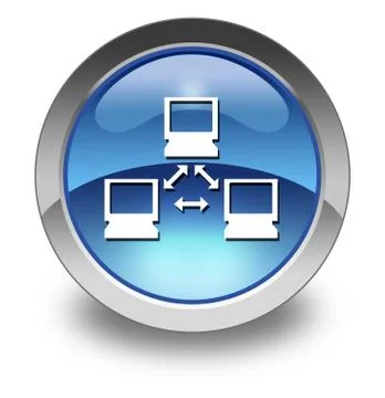 Icon, button, pictogram network Stock Illustration