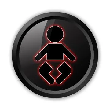 Icon, button, pictogram nursery Stock Illustration