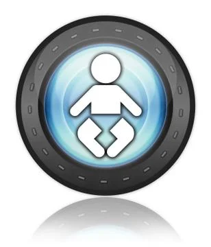 Icon, button, pictogram nursery Stock Illustration
