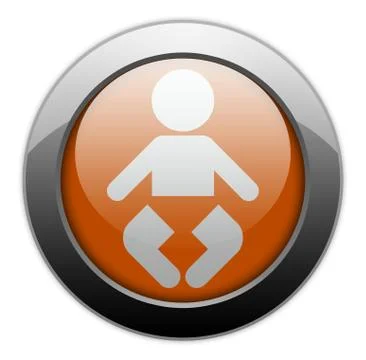 Icon, button, pictogram nursery Ilustración de archivo
