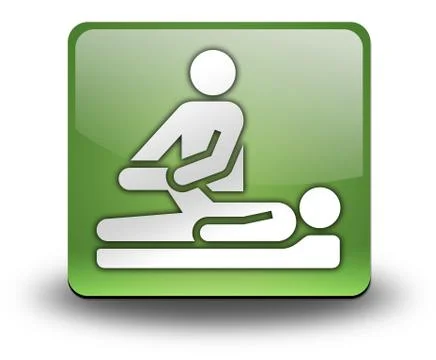 Icon, button, pictogram physical therapy イラスト素材