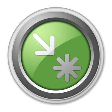 Icon, button, pictogram point of interest Stock Illustration