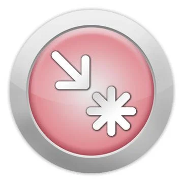 Icon, button, pictogram point of interest Stock Illustration