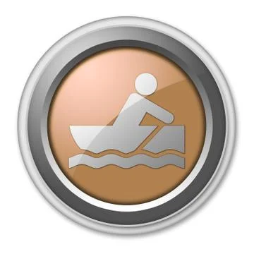 Icon, Button, Pictogram Rowboating イラスト素材