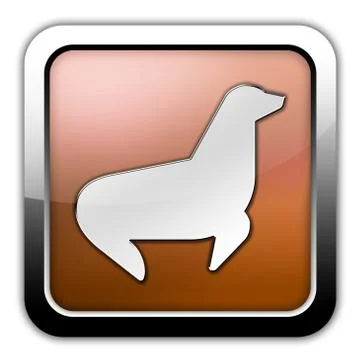 Icon, button, pictogram seal Stock Illustration