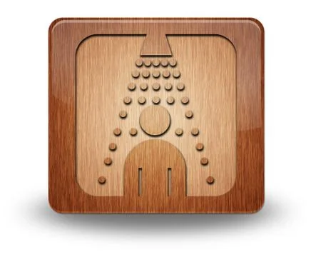 Icon, button, pictogram shower Stock Illustration