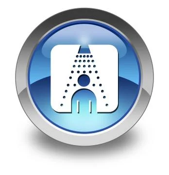 Icon, button, pictogram shower イラスト素材