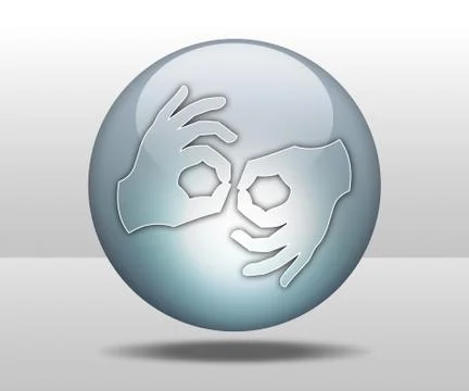 Icon, Button, Pictogram Sign Language イラスト素材