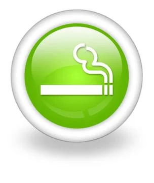 Icon, button, pictogram smoking area イラスト素材
