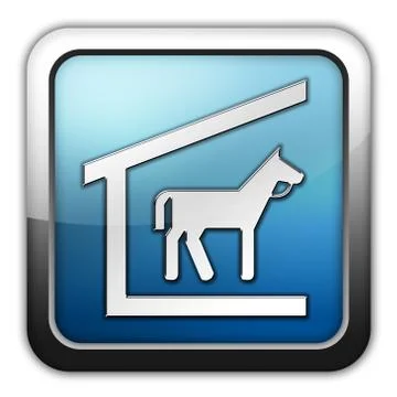 Icon, Button, Pictogram Stable Illustrazione stock