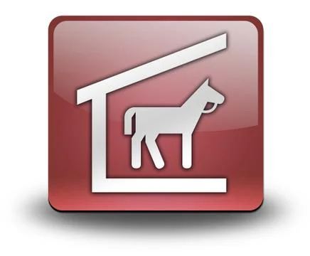 Icon, Button, Pictogram Stable Stock Illustration