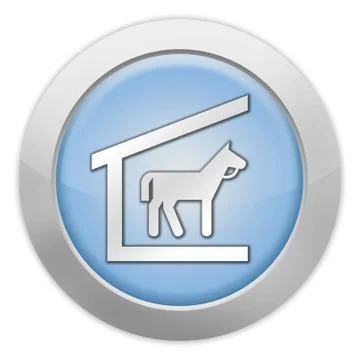 Icon, Button, Pictogram Stable Illustrazione stock