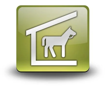 Icon, Button, Pictogram Stable Stock Illustration
