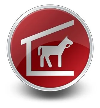 Icon, Button, Pictogram Stable Stock Illustration