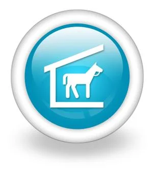 Icon, Button, Pictogram Stable Stock Illustration
