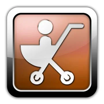 Icon, Button, Pictogram Stroller Stock-Illustration