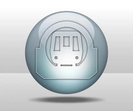Icon, Button, Pictogram Subway Stock Illustration