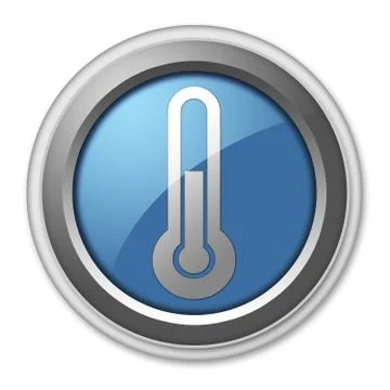 Icon, Button, Pictogram Temperature Illustrazione stock