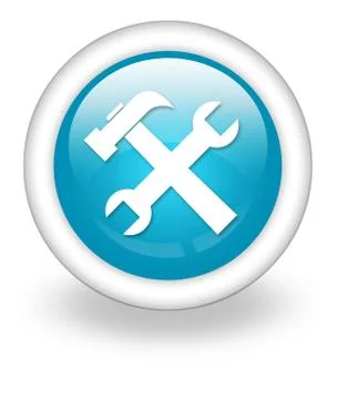 Icon, button, pictogram tools Illustrazione stock