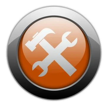 Icon, button, pictogram tools Illustrazione stock