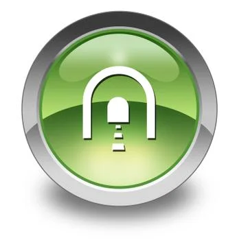 Icon, Button, Pictogram Tunnel Illustrazione stock