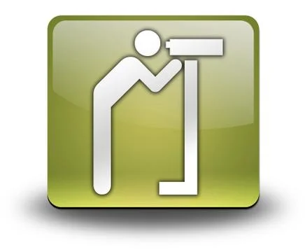 Icon, Button, Pictogram Viewing Area Stock-Illustration