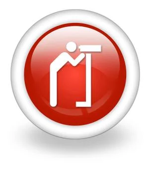 Icon, Button, Pictogram Viewing Area Stock Illustration