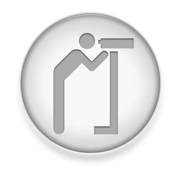 Icon, Button, Pictogram Viewing Area Stock Illustration