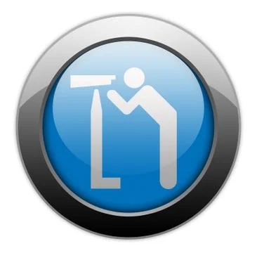 Icon, Button, Pictogram Viewing Area Illustrazione stock