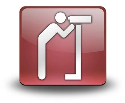 Icon, Button, Pictogram Viewing Area Stock Illustration