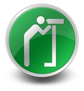 Icon, Button, Pictogram Viewing Area Stock Illustration