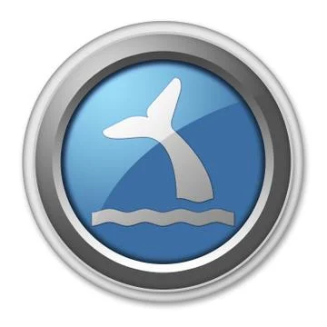 Icon, Button, Pictogram Whale Stock Illustration