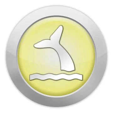 Icon, Button, Pictogram Whale Ilustración de archivo