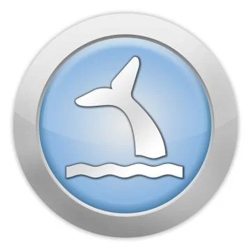 Icon, Button, Pictogram Whale Stock-Illustration