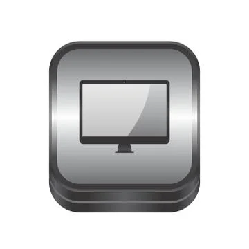 Icon button theme Illustrazione stock