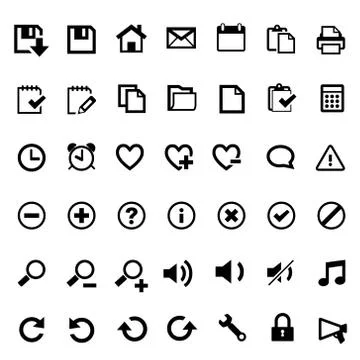 Icon button for website touchscreen smartphone mobile application vector Stock Illustration