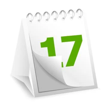 Icon of calendar Stock Illustration