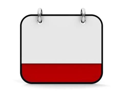 Icon calendar Stock Illustration